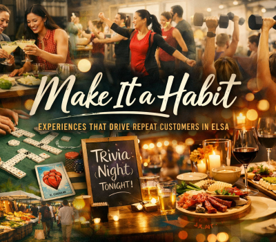 Experiences turn local businesses into community gathering places—and keep customers coming back.